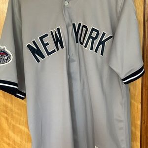 Yankees Away #62 jersey with patches